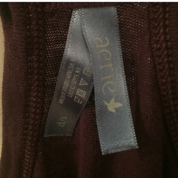 Aerie eggplant tank top - Picture 3 of 3