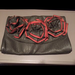 Dark green clutch by TULU