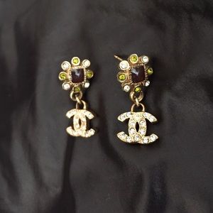 CHANEL authentic earrings costume jewelry