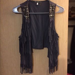 fringe vest