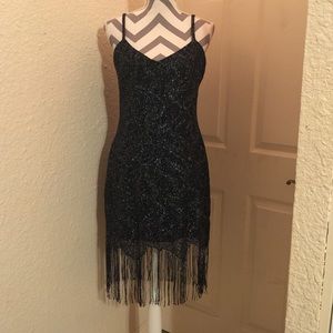 Sexy Fringe Dress