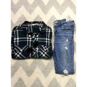 Ripped Hollister jeggings