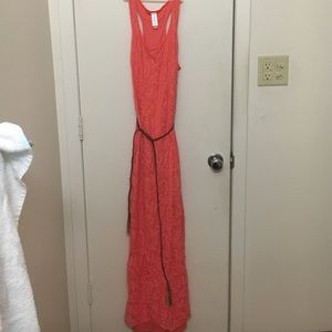 Long Pink Sundress