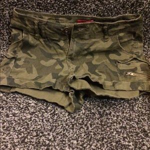 camo shorts