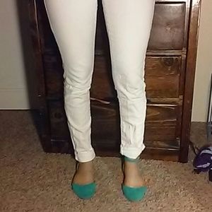 White jeans
