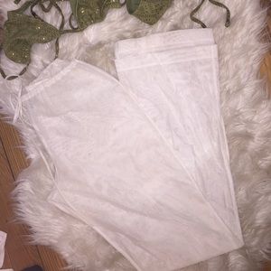Sheer swim coverup pant