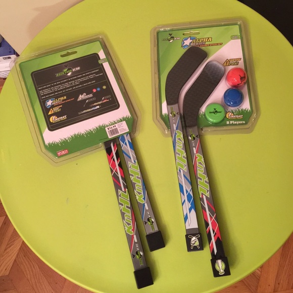 Back Yard Hero Alpha Series Knee Hockey Stick Set
