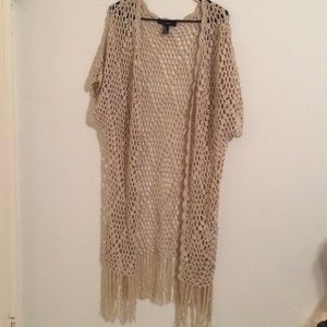 Forever 21 Maxi Knit Cardigan Duster