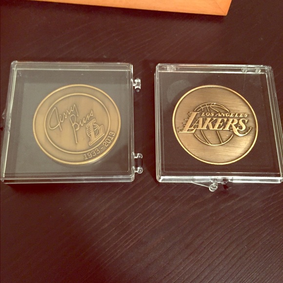 Lakers Commemorative coin honoring Jerry buss