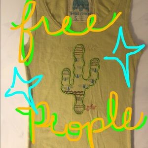 Free People cactus tank
