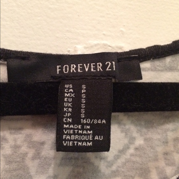 Forever 21 long sleeve crop top - Picture 4 of 5