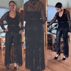 Sue Wong embroidered 1920's Vintage Flapper jacket