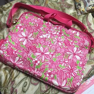 Lilly Pulitzer laptop bag FINAL REDUCTION