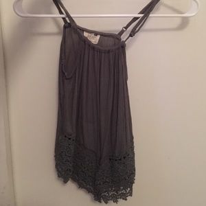 Olive Green Tank Top