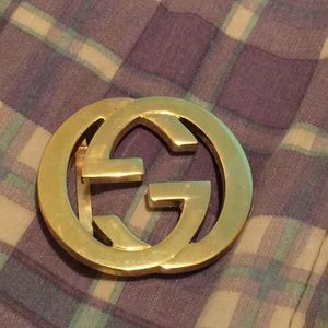 Gucci belt buckle