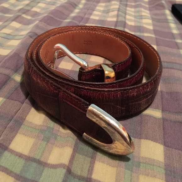 quality snake skin belt