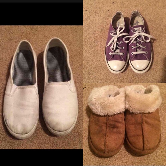 3 pair shoes