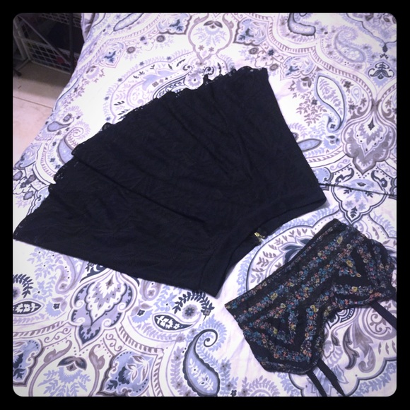 🔥FINAL MARKDOWN🔥Black Skater Skirt