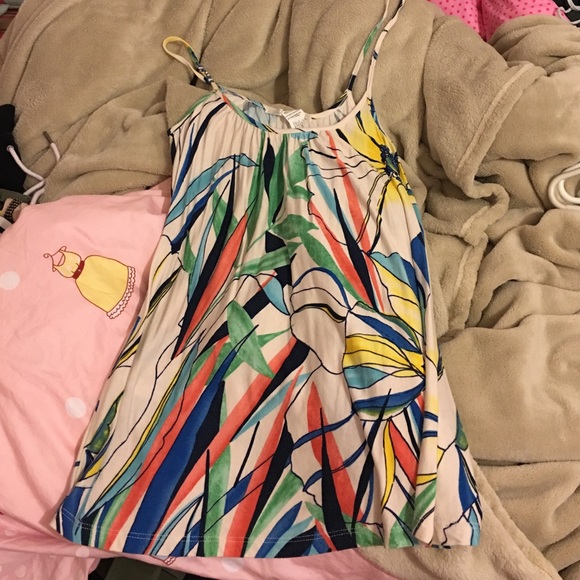 Tropical tank top