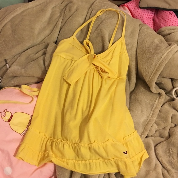 Yellow summer top