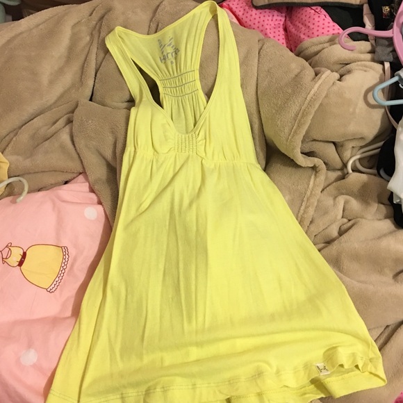 Neon yellow top