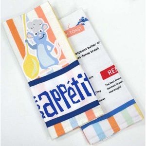 NWT Disney Ratatouille 2pc Towel Set