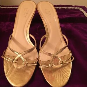 Ann Taylor Loft Leather Sandal-Sz 8 1/2