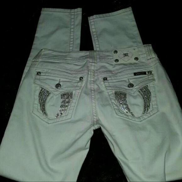 White Miss me skinny jeans