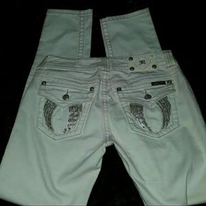 White Miss me skinny jeans