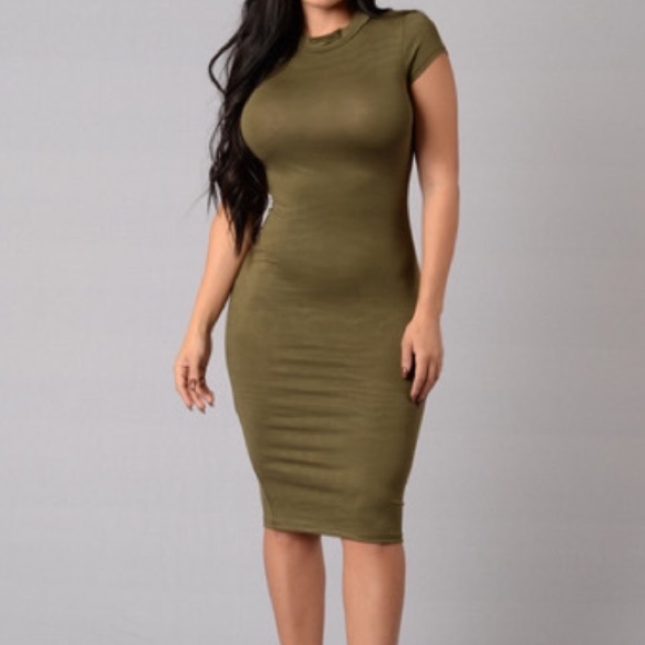 Olive dress♥️