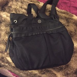 Black Gym Tote