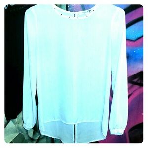 Forever 21 White  long sleeve blouse