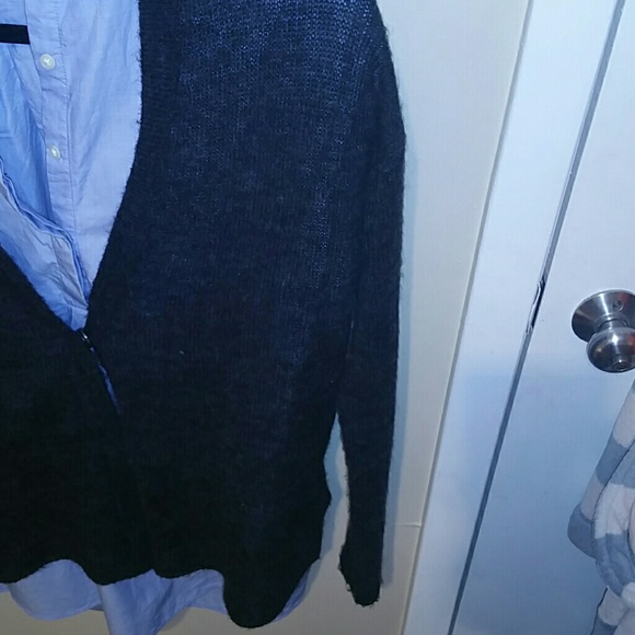 Basic Grey Cardigan - Picture 2 of 3