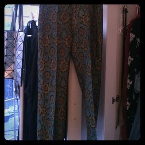 NWT ZARA Embroidered Dress Paints