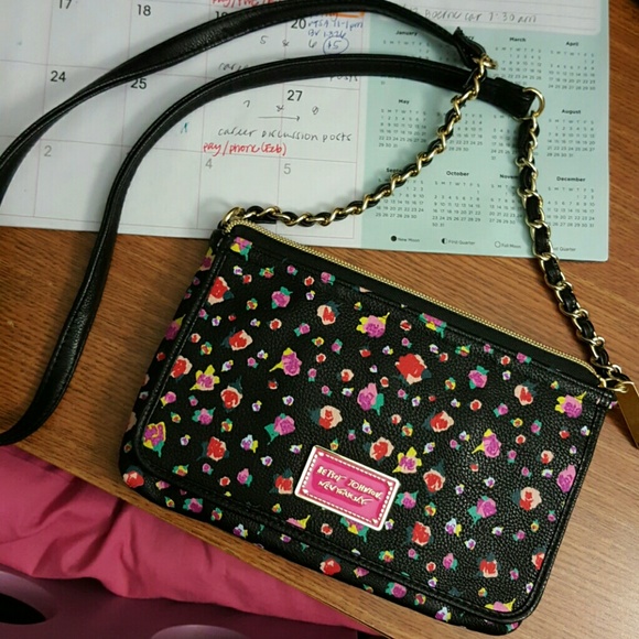 BJ floral crossbody