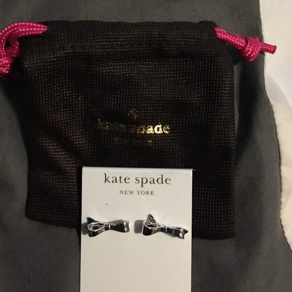 Kate Spade bow earrings