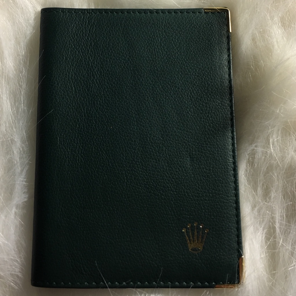 100 Authentic Rolex Bifold PassportCard Holders
