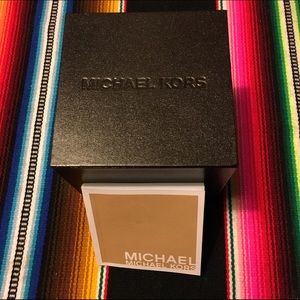 Two NEW Michael Kors watch boxes with manual