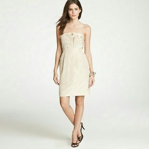 Jcrew Mika dress in silk taffeta
