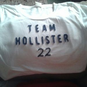 White Hollister Tshirt