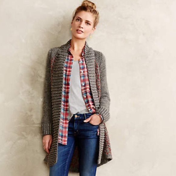 Anthropologie Sweaters - Anthropologie Popcorn Stitch Cardi