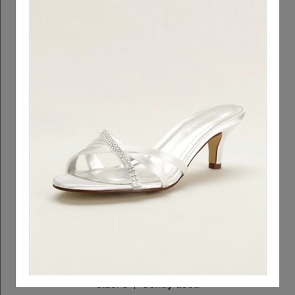 David's Bridal RILEY shoe, size 8.