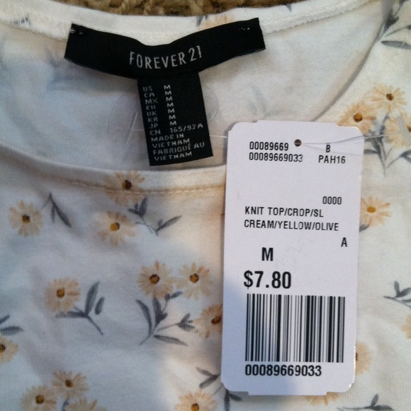 Forever21 crop top never worn - Picture 3 of 3