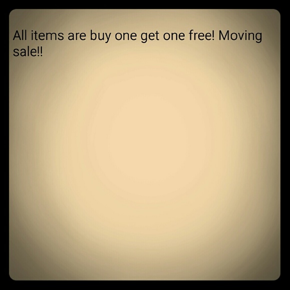Moving sale everything must go!