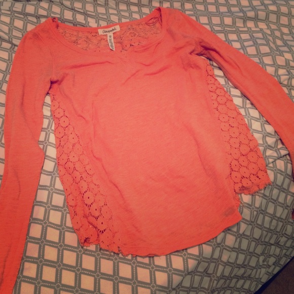Coral Aeropostale Shirt🍊
