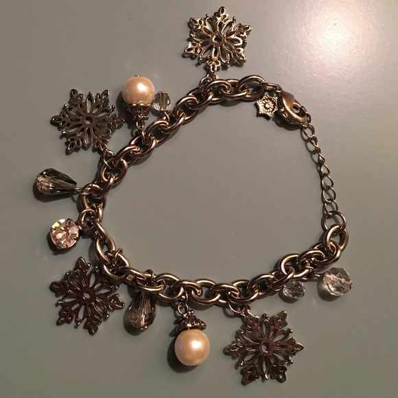 Snowflake Charm Bracelet