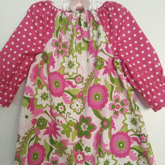 Girl's peasant dress