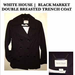 WHITE HOUSE | BLACK MARKET TRENCH JACKET - SMALL