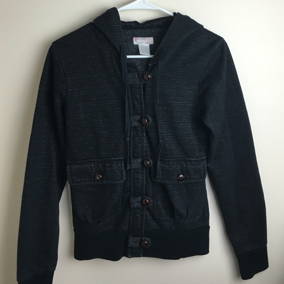 Oneill zip up hoodie with silk hood (S)