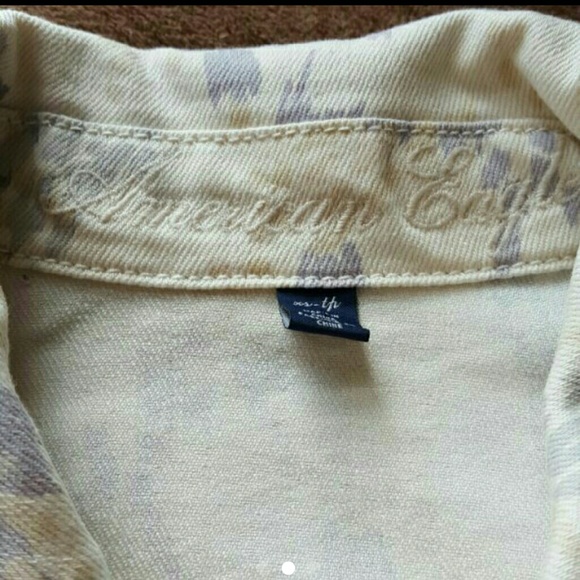 NWOT American Eagle Patterned Jacket - Picture 2 of 3